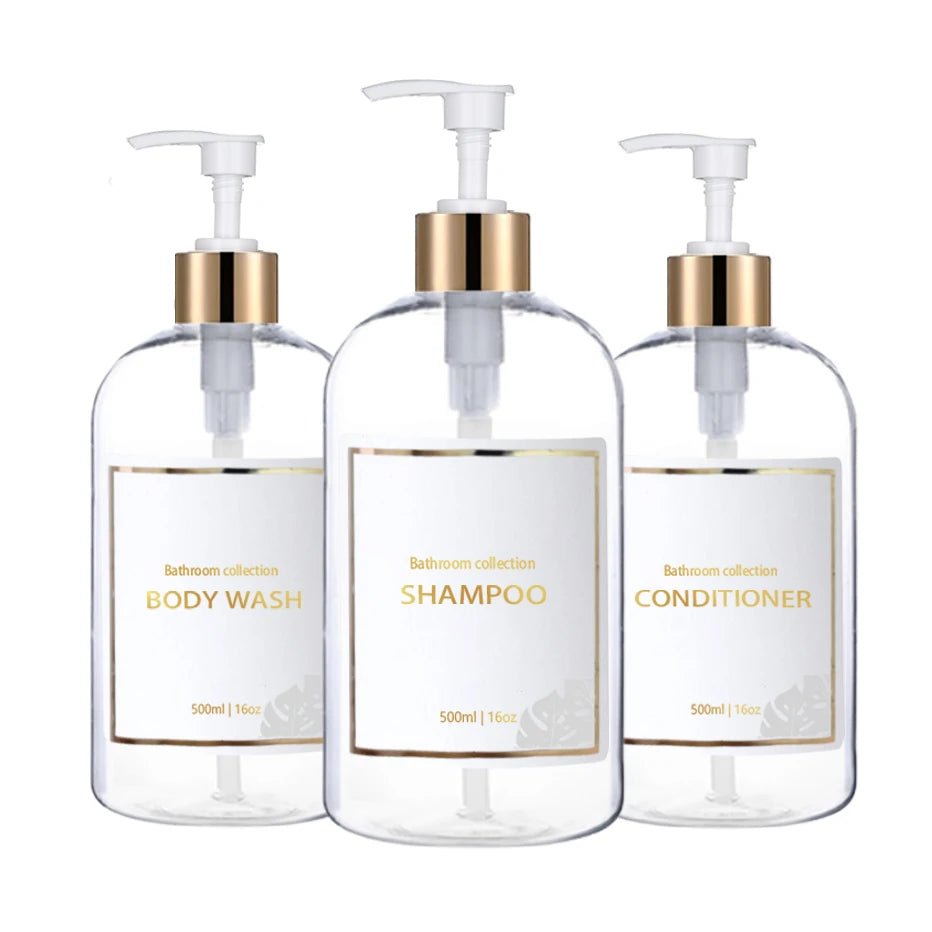 Elegant Bathroom Dispensers Set