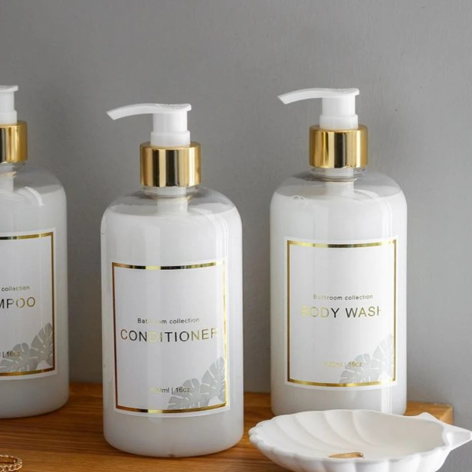 Elegant Bathroom Dispensers Set