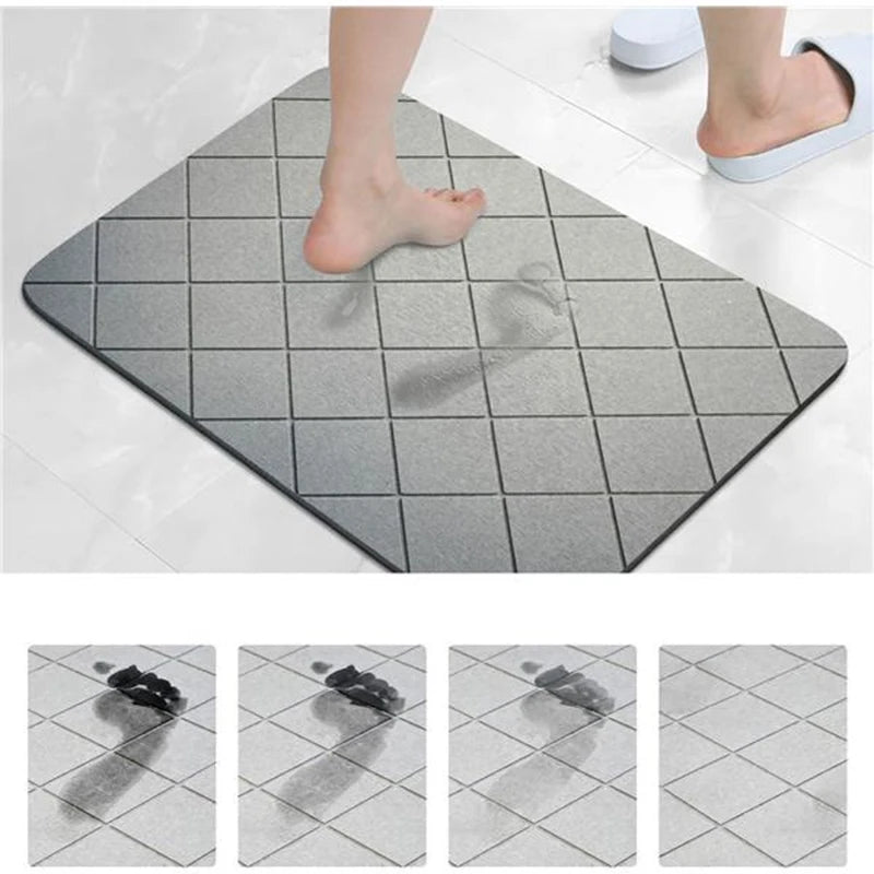 Modern Geometric Bath Mat