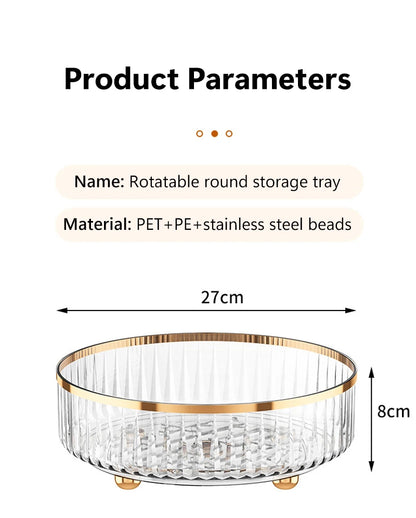 Rotating Multi-Functional Tray